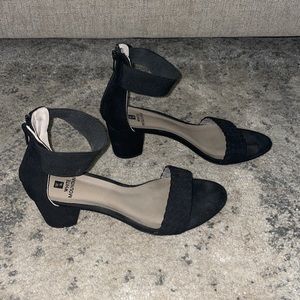 Black Block Heels